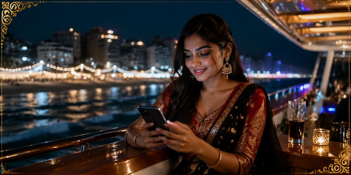 কক্সবাজার সমুদ্র সৈকতে মোবাইলে vd 40 ক্যাসিনো উপভোগ করছেন একজন ব্যবহারকারী